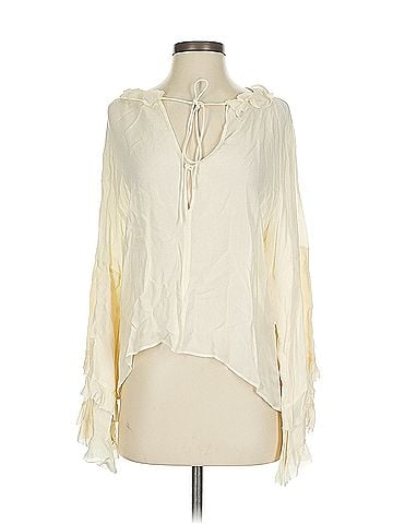 Massimo Dutti Massimo Dutti Long Sleeve Blouse (view 1)