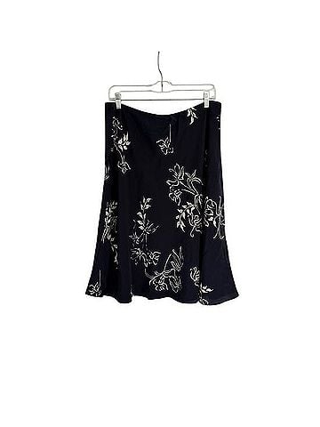 Lauren by Ralph Lauren Monte Carlo Silk Skirt (view 2)