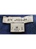 St. John Solid Blue Sleeveless Top Size M - photo 3