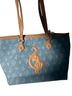 Baby Phat Blue Tan Tote One size - photo 1