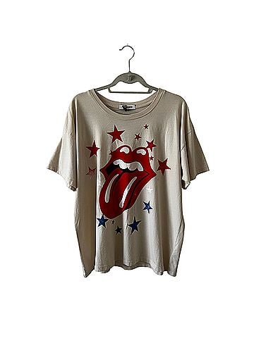 Daydreamer LA Rolling Stones Stars Merch Short Sleeve T-Shirt (view 1)