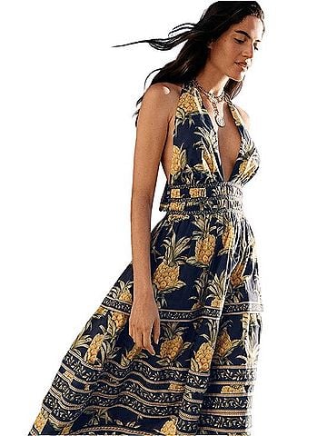 FARM Rio Delicate Pineapple Dress Casual Dress (view 1)