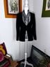 East 5th Floral Black White Jacket Size S - photo 4