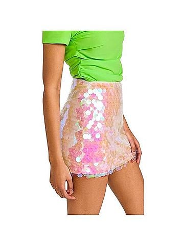 Helmut Lang Scale Sequin Skirt Formal Skirt (view 2)