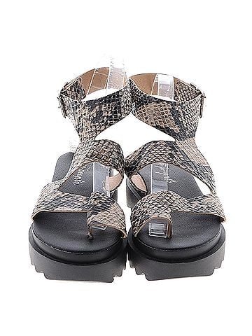 Free People Snakeskin Lug Sole Sandal Free People Sandals (view 2)
