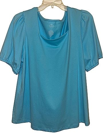 St. John's Bay Short Sleeve Blouse (view 1)