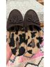 Muk Luks Animal Print Brown Black Tan Mule/Clog Size 8 - photo 3