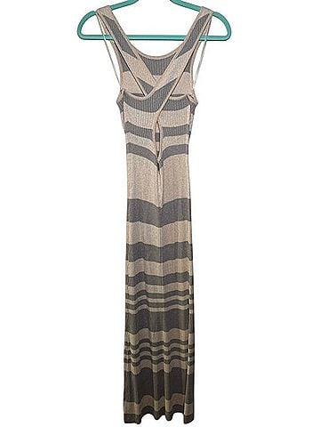 VICI Sleeveless Striped Ribbed Maxi Dress Casual Dress (view 2)