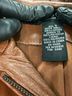 Dialogue 100% Leather Brown Dialogue Leather Jacket Size S - photo 6