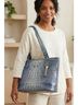 Brahmin Blue Leather Shoulder Bag One size - photo 11