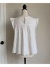 Torrid 100% Rayon White Sleeveless Blouse Size 4 - photo 3