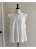 Torrid 100% Rayon White Sleeveless Blouse Size 4 - photo 4