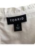 Torrid 100% Rayon White Sleeveless Blouse Size 4 - photo 2