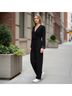 J. McLaughlin Solid Black Overalls Size 6 - photo 7