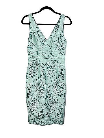Maeve Gardenia Lace Column Dress Cocktail Dress (view 1)