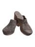 Ugg 100% Suede Solid Brown Mule/Clog Size 6 - photo 1