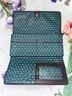 Fossil Floral Brown Multi Color Teal Orange Pink Green Ivory Wallet One size - photo 5