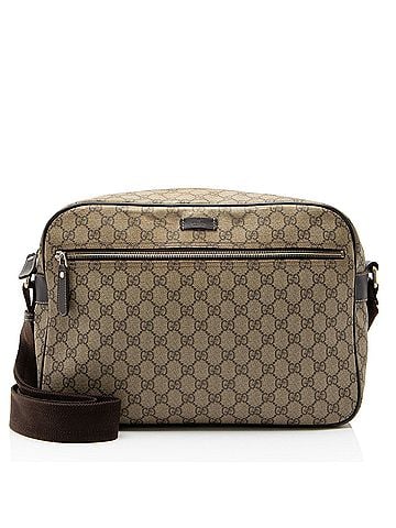 Gucci Gucci GG Supreme Front Zip Messenger (view 1)