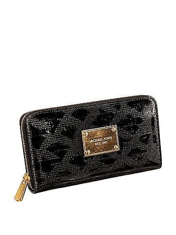 Michael Kors Zip Around / Continental Wallet Leather Belt (view 1)