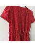 Sandro Floral Red Casual Dress Size S - photo 9
