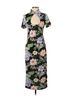 ASOS Floral Tropical Black Asos Cocktail Dress Size 4 - photo 1