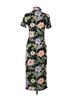 ASOS Floral Tropical Black Asos Cocktail Dress Size 4 - photo 2