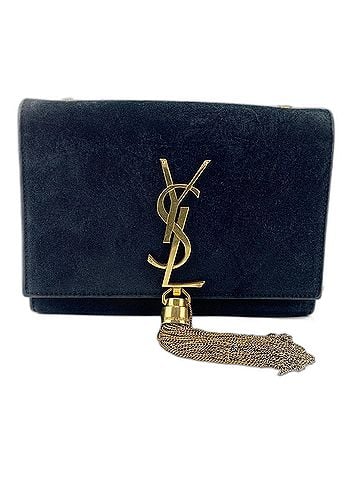 Yves Saint Laurent Yves Saint Laurent Classic Kate Small Tassel Shoulder Bag, Black (view 1)