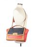 Coach 100% Leather Color Block Orange Coach Leather Satchel One size - photo 2