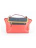 Coach 100% Leather Color Block Orange Coach Leather Satchel One size - photo 3