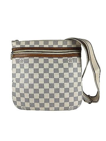 Louis Vuitton Louis Vuitton LOUIS VUITTON Shoulder Bag Damier Azur Pochette Bosphore Canvas Ivory Men's Women's N51112 z10841 (view 1)