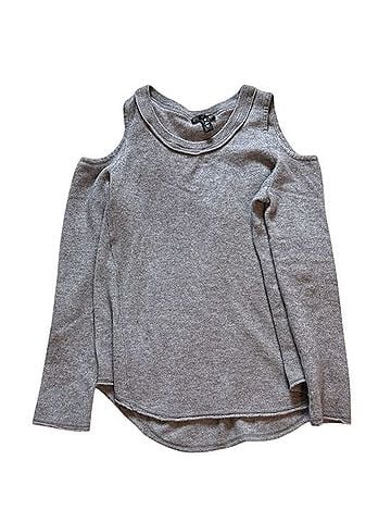 Aqua Cashmere Pullover Sweater (view 1)
