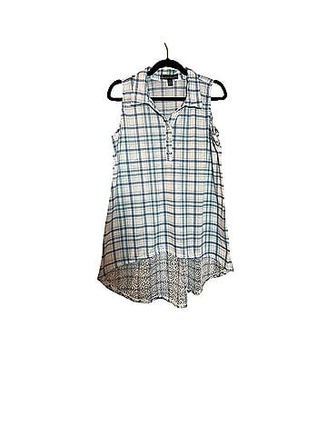 French Laundry Sleeveless Button-Down Shirt (view 1)