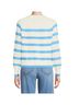 Lands' End 100% Cotton Solid Blue Ivory Pullover Sweater Size XL (petite) - photo 2