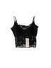 Indah Black Sleeveless Blouse Size M - photo 2