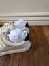 Vince. 100% Leather Solid Multi Color Ivory Sneakers Size 8 1/2 - photo 4