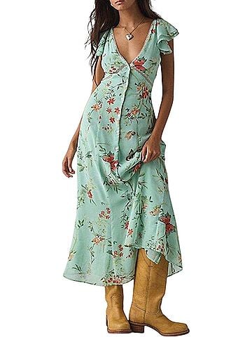 Kimchi Blue Ruffled Romance Casual Dress (view 1)