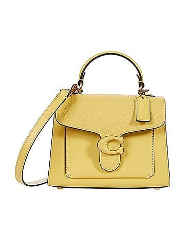 Coach tabby top handle Leather Satchel (view 1)