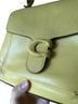 Coach 100% Leather Solid Yellow Gold Leather Satchel One size - photo 9