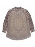 Johnny Was Plaid Pink Gray Black Button-Down Shirt Size XL - photo 3