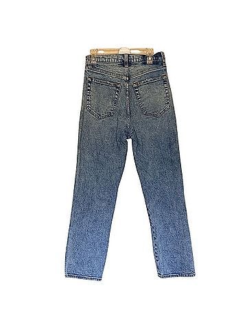 Abercrombie & Fitch Ankle Straight Ultra High Rise Jeans (view 2)