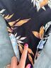 Cupshe Floral Black Yellow Blue Two Piece Swimsuit Size S - photo 5