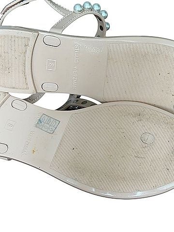 Stuart Weitzman Pearl Jelly Thong Sandals Sandals (view 2)