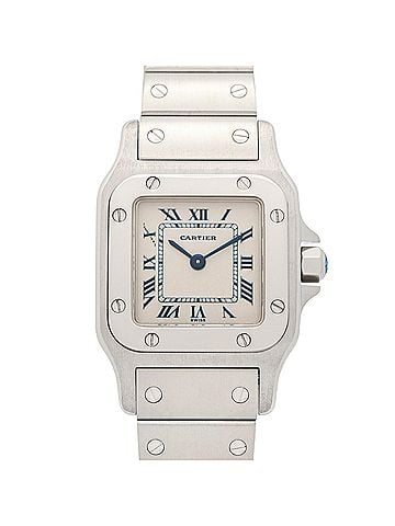 Cartier Cartier Santos Galbee SM Watch, Stainless Steel, Ladies, Silver Tone, W20017D6 (view 1)