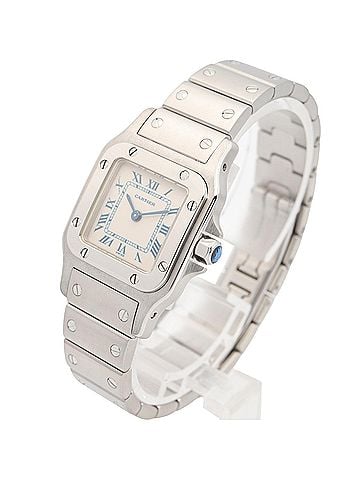 Cartier Cartier Santos Galbee SM Watch, Stainless Steel, Ladies, Silver Tone, W20017D6 (view 2)