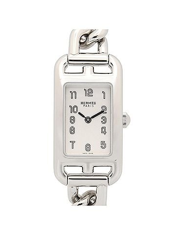 Hermès Hermes Nantucket Watch, Stainless Steel, Women's, Silver Tone, NA2.110 (view 1)