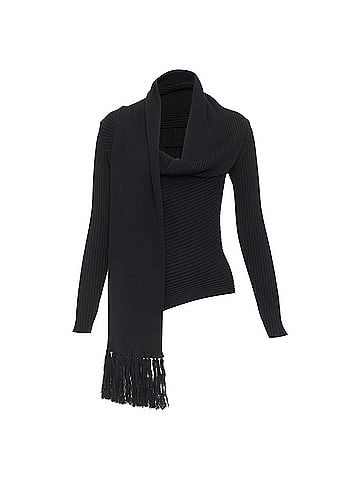 Jean Paul Gaultier Jean Paul Gaultier Wool Cowl Neck Sweater (view 1)
