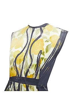Lanvin Lanvin Cotton Silk Floral Print Dress (view 2)