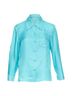 Prada 100% Silk Blue Prada 2015 Silk Button-Up Shirt Size 2 - photo 1