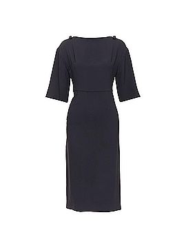 Mario Valentino Valentino 2020 Ribbon Shoulder Shift Dress (view 1)