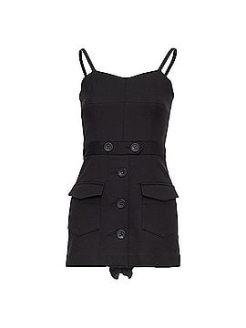 Kea and Joby Red Valentino Cotton Cargo Romper Playsuit (view 1)